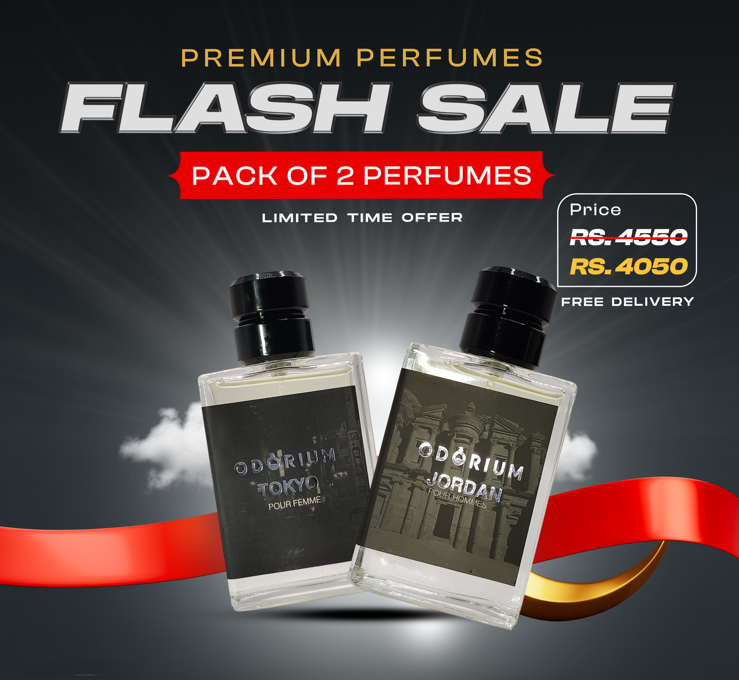 PACK OF 2 PERFUMES - JORDAN & TOKYO